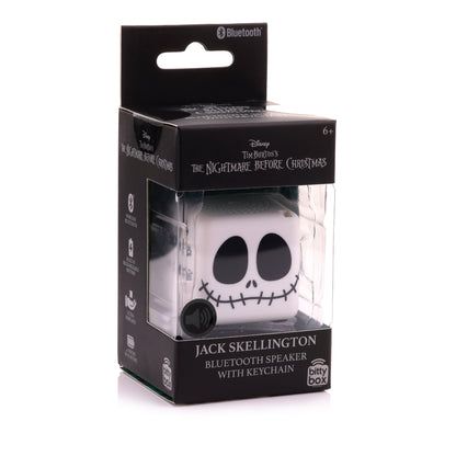 Bitty Boomers Wireless Bluetooth Speaker, Disney The Nightmare Before Christmas Jack Skellington Bitty Box