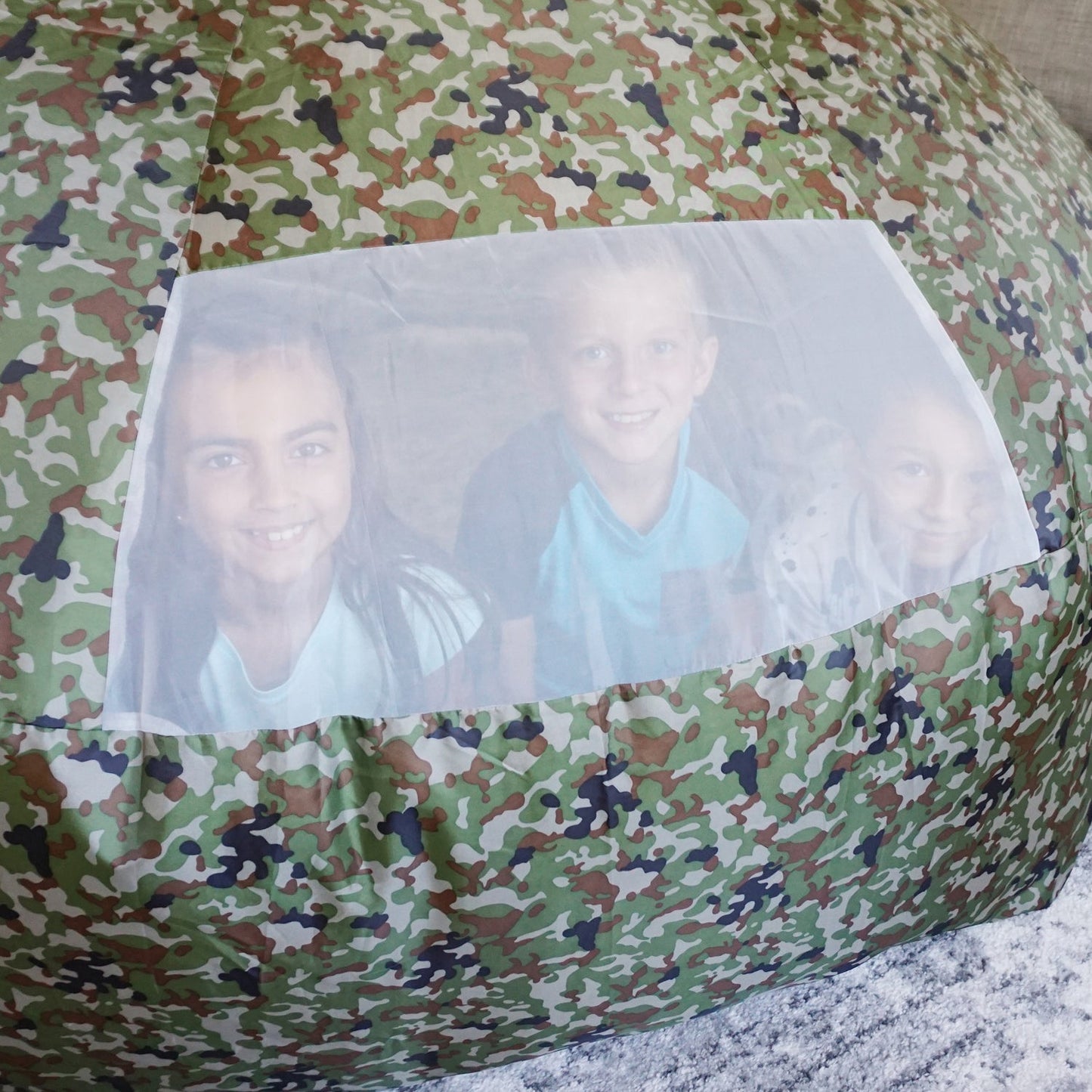 The Original AirFort® Jungle Camo Camoflauge - Inflatable Play Fort Tent for Creative Indoor Play Ages 3–14