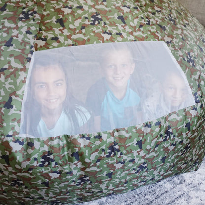 The Original AirFort® Jungle Camo Camoflauge - Inflatable Play Fort Tent for Creative Indoor Play Ages 3–14