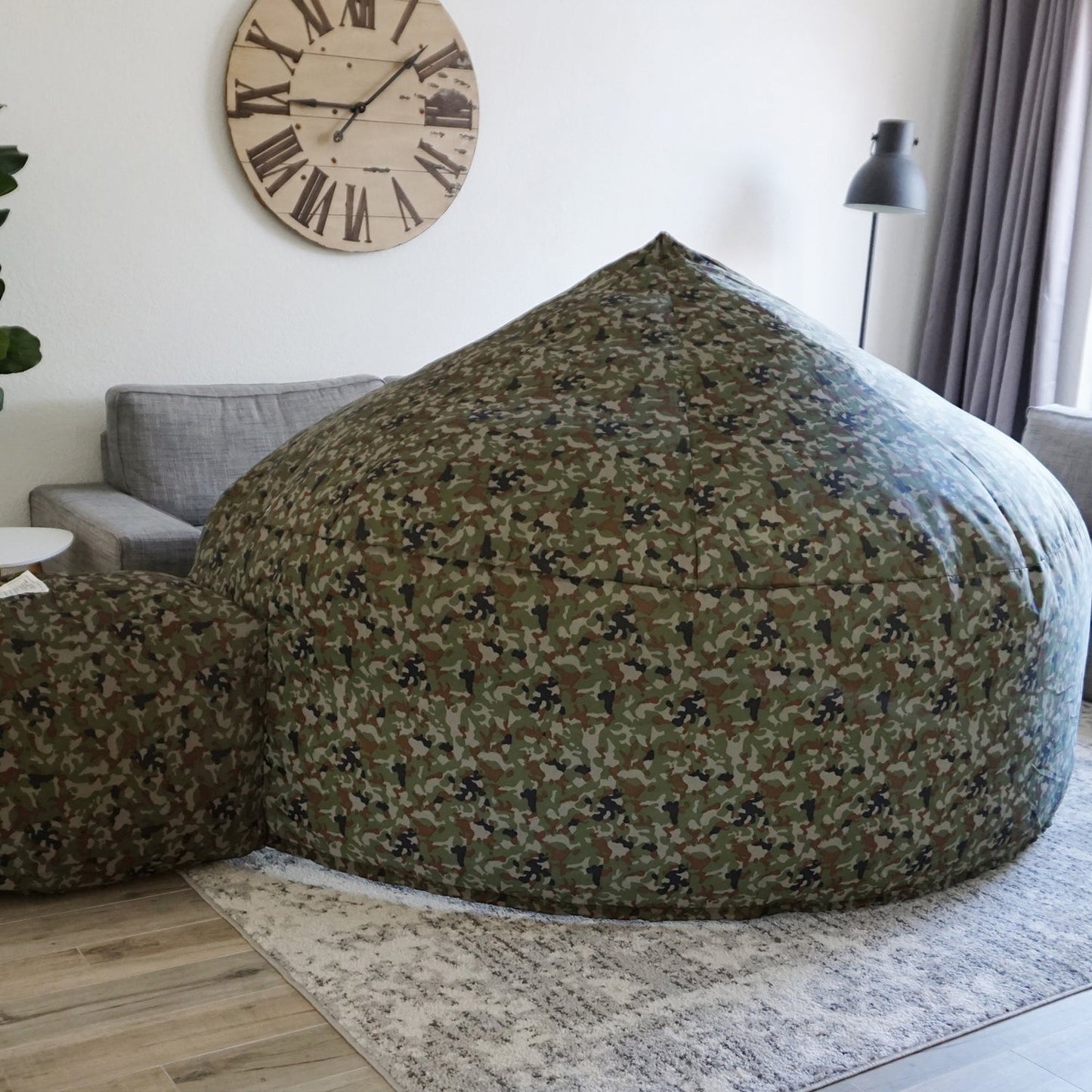 The Original AirFort® Jungle Camo Camoflauge - Inflatable Play Fort Tent for Creative Indoor Play Ages 3–14