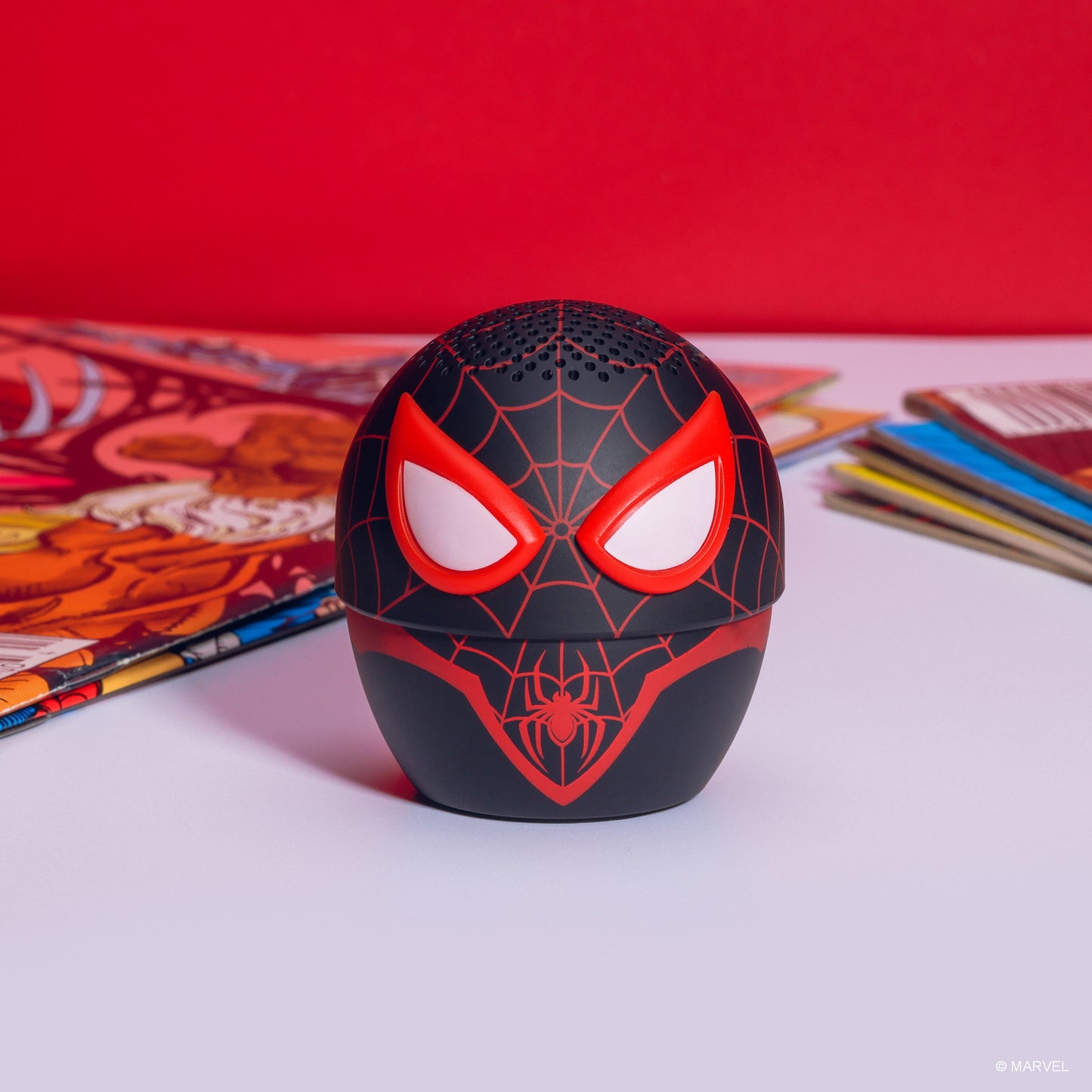 Bitty Boomers Wireless Bluetooth Speaker, Marvel Spider-Man Miles Morales