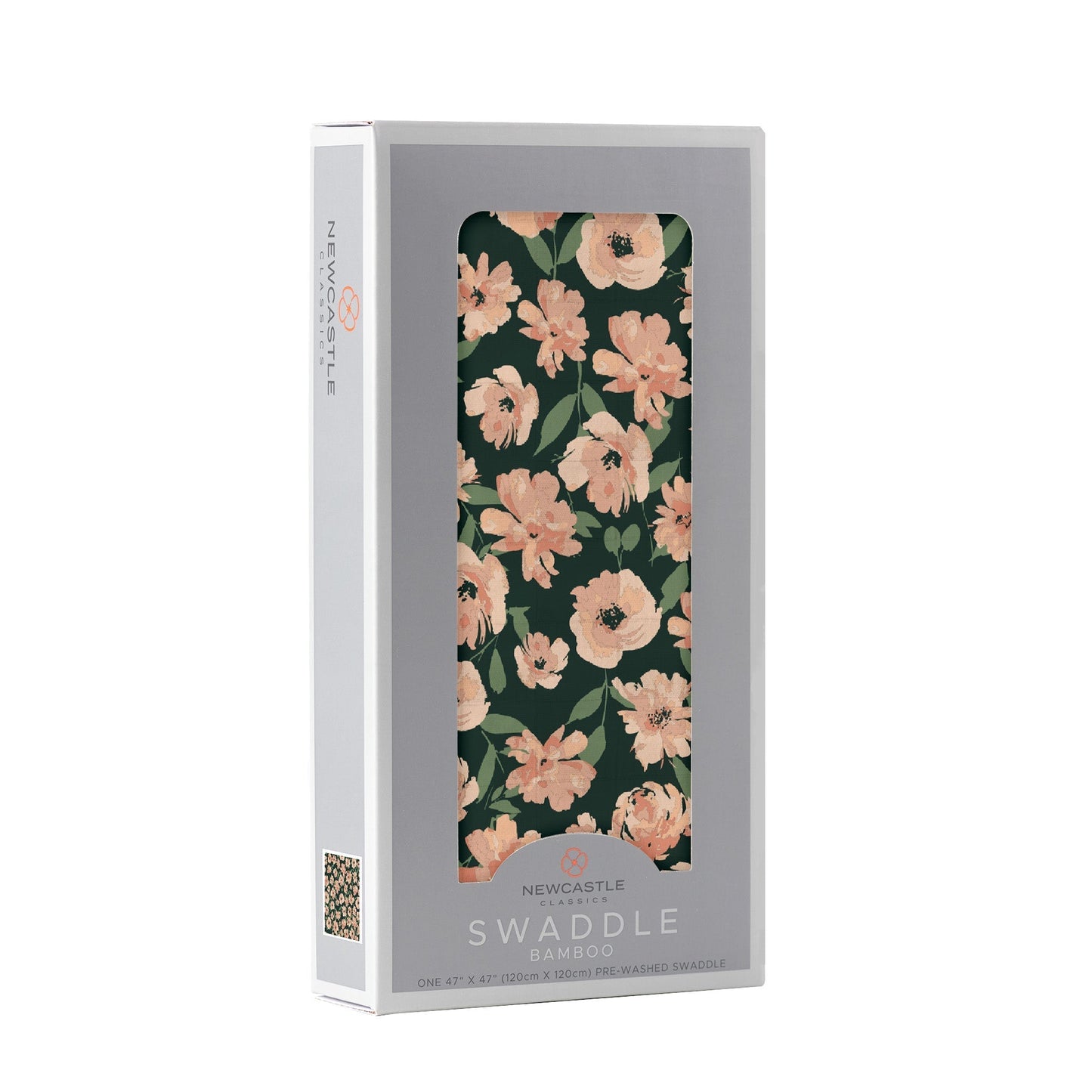 Newcastle Classic Canyon Sunset Flowers 100% Natural Bamboo Muslin Swaddle