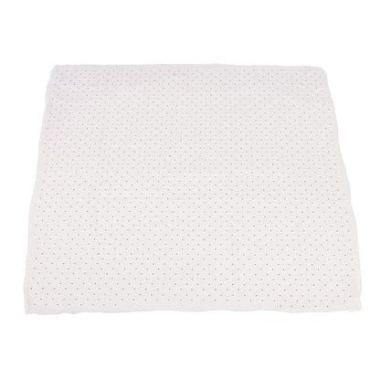 Canyon Sunset Flowers and White Polka Dot Newcastle Blanket