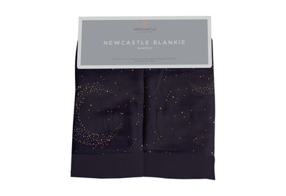 Newcastle Classics Midnight Moon Bamboo Muslin Security Baby Blankie