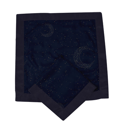 Newcastle Classics Midnight Moon Bamboo Muslin Security Baby Blankie