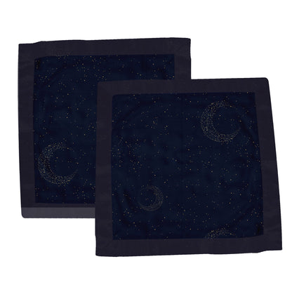Newcastle Classics Midnight Moon Bamboo Muslin Security Baby Blankie