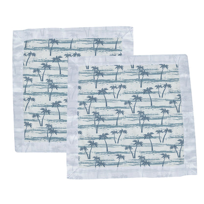 Newcastle Classics Ocean Palm Trees Bamboo Blankie Blanket