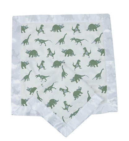 Newcastle Classics Granite Green Dinosaurs Cotton Blankie