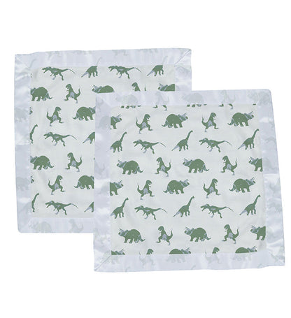 Newcastle Classics Granite Green Dinosaurs Cotton Blankie