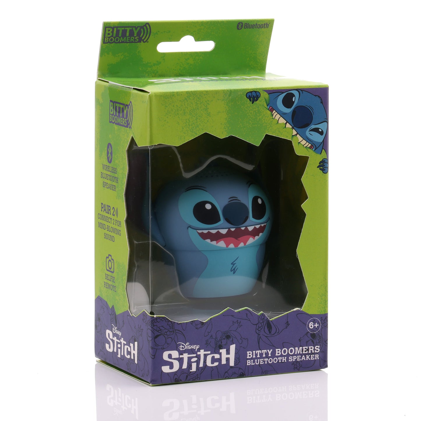 Bitty Boomers Wireless Bluetooth Speaker, Disney Stitch