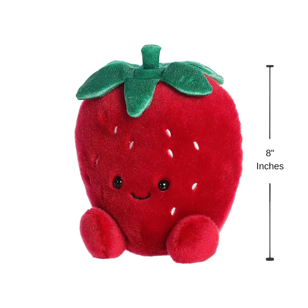 Aurora® Palm Pals™ Juicy Strawberry™ 8" Inch Stuffed Animal Toy #1-035, Party-Sized