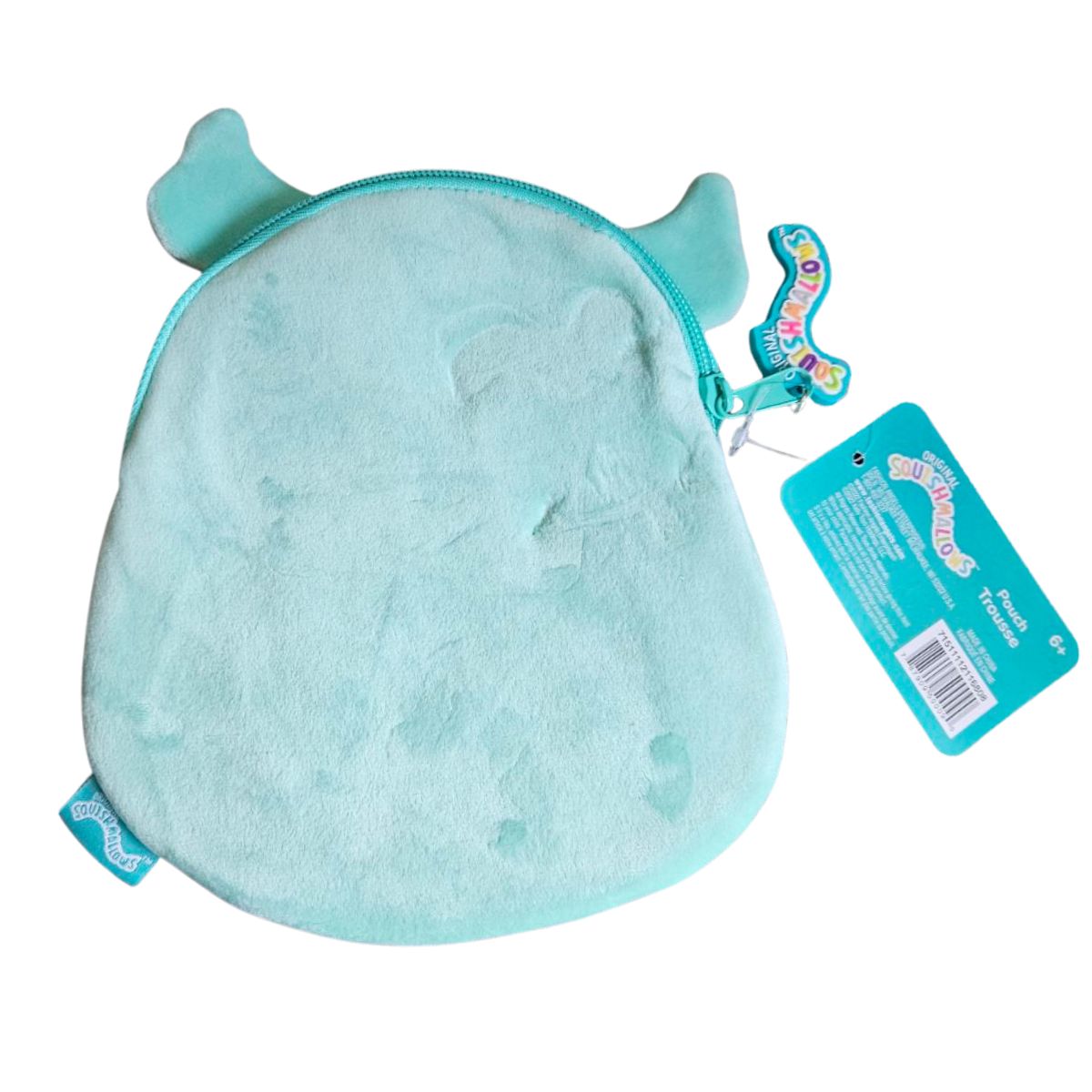Squishmallows Winston the Owl 8" Inch Zippered Plush Storage Pouch