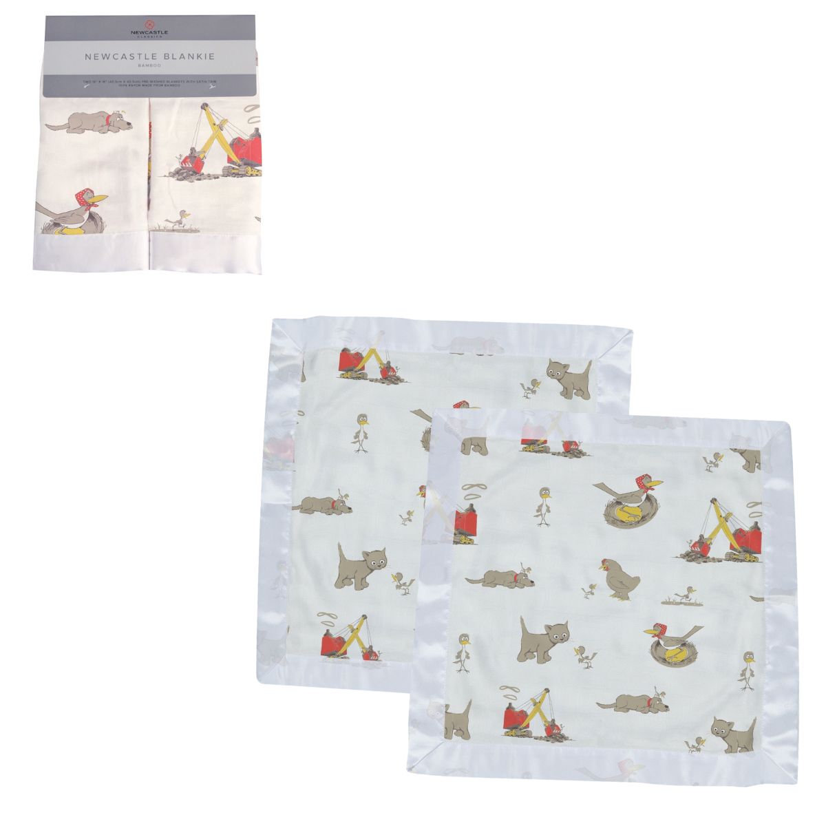 Are You My Mother? 100% Natural Bamboo Muslin Security Baby Blankie Blanket