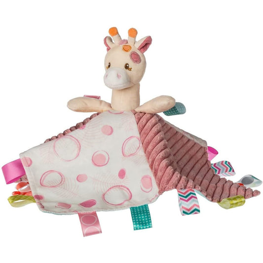 Mary Meyer Taggies Character 12" X 12" Inch Security Blanket Toy, Tilly Giraffe