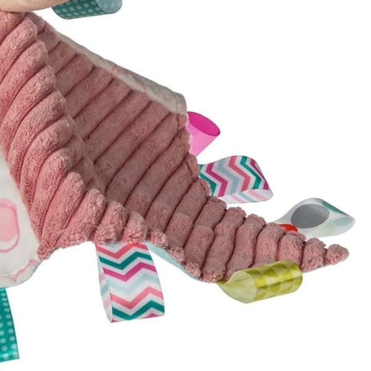 Mary Meyer Taggies Character 12" X 12" Inch Security Blanket Toy, Tilly Giraffe