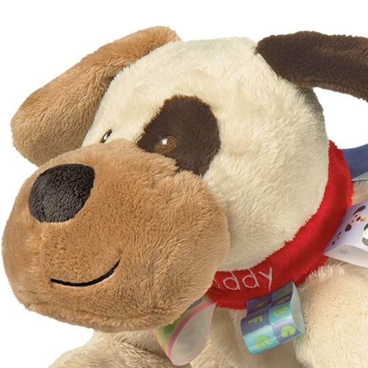 Mary Meyer Taggies 12" Inch Stuffed Animal Activity Toy, Buddy Dog