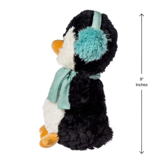 Mary Meyer Putty Collection 9" Inch Stuffed Animal Toy, Arctic Blue Penguin