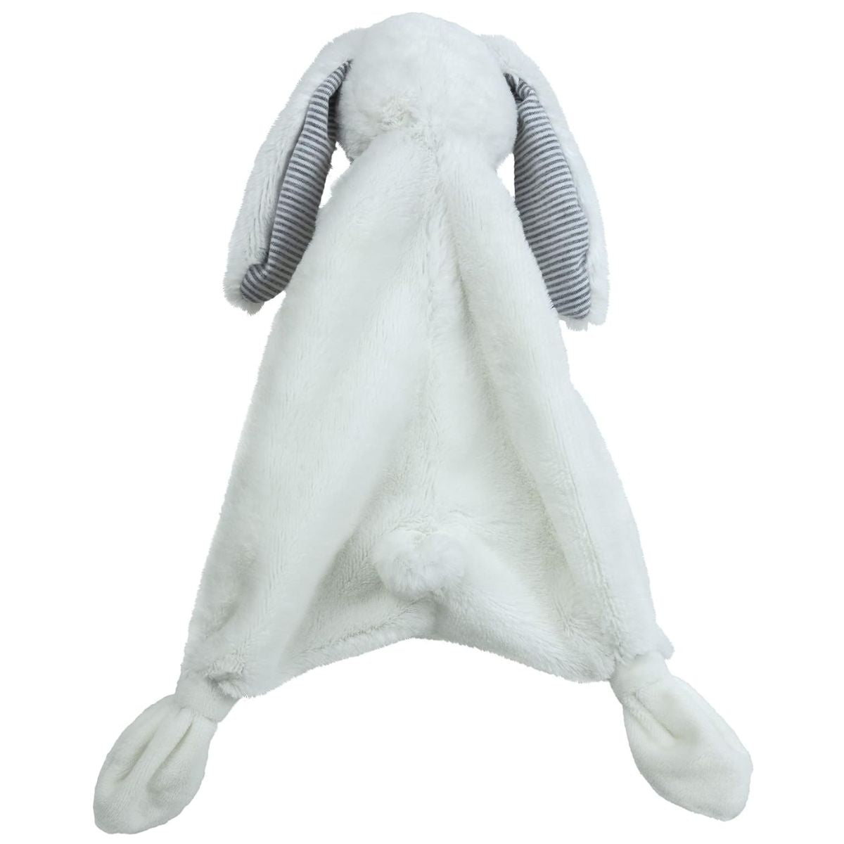 Mary Meyer Lovey 13" Inch Silky White Bunny Security Blanket Plush Toy
