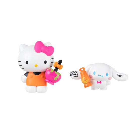 Hello Kitty® and Friends 2" Inch Halloween 2 Figure Pack, Hello Kitty & Cinnamoroll