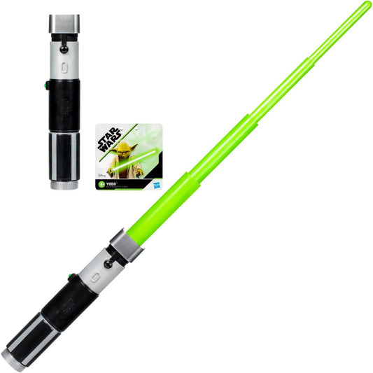 Star Wars Lightsaber Yoda Extendable Green Lightsaber Role Play Toy