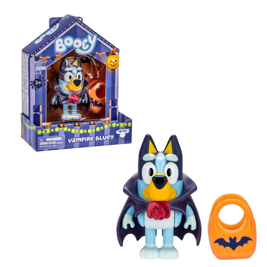 Bluey™ Halloween 2.5" Inch Toy Figure with Candy Bag, Vampire Bluey