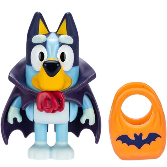 Bluey™ Halloween 2.5" Inch Toy Figure with Candy Bag, Vampire Bluey