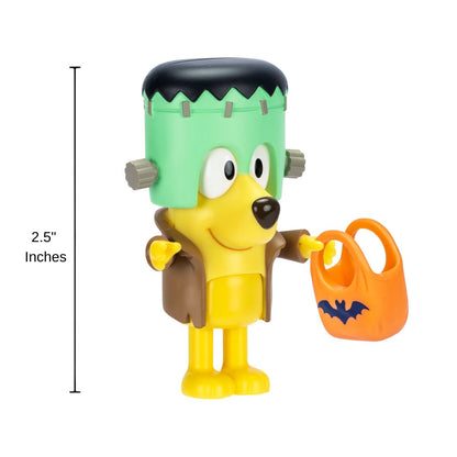 Bluey™ Halloween 2.5" Inch Toy Figure with Candy Bag, Monster Lucky