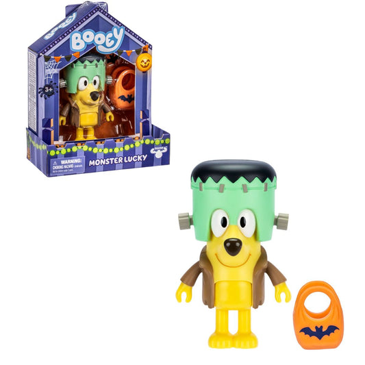 Bluey™ Halloween 2.5" Inch Toy Figure with Candy Bag, Monster Lucky