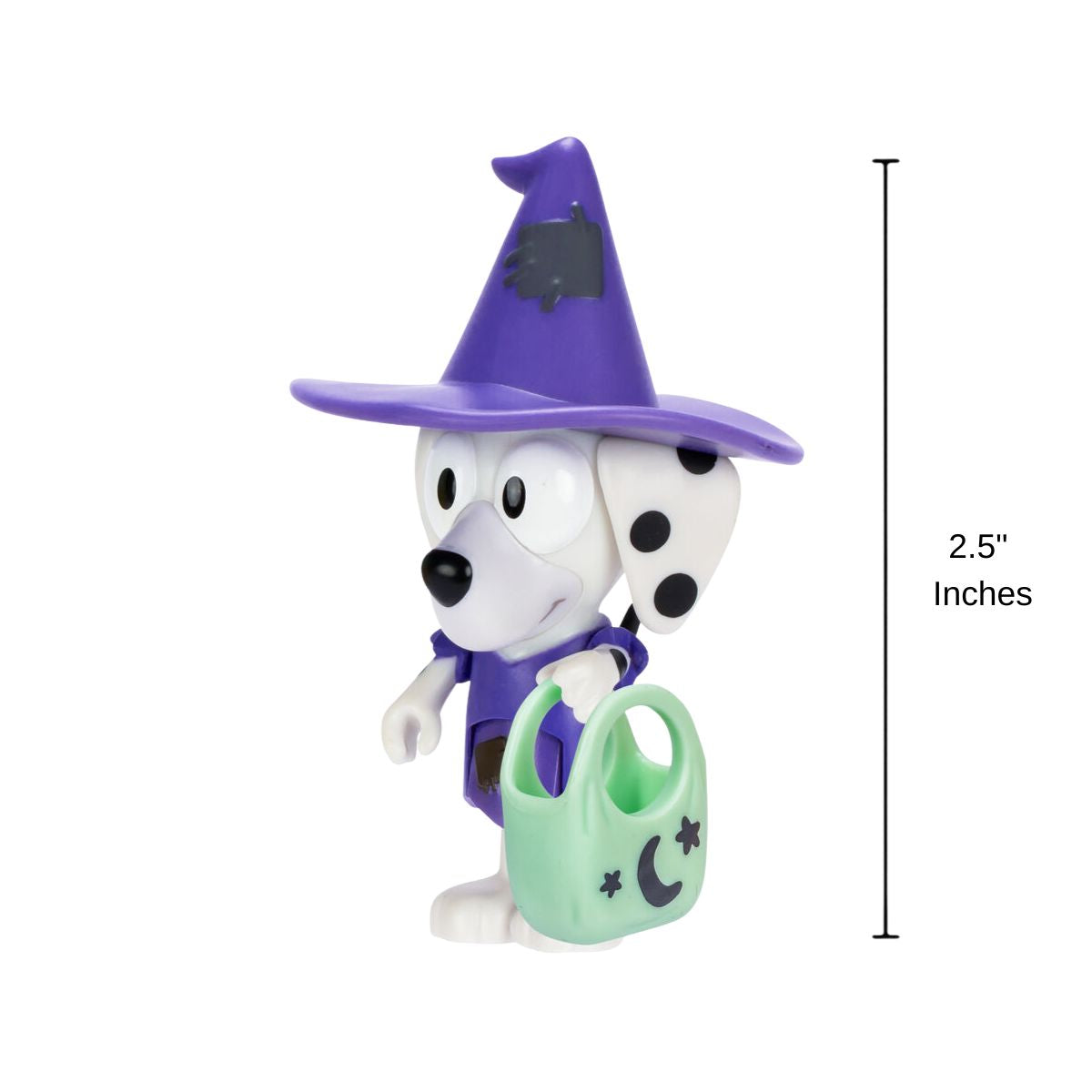 Bluey™ Halloween 2.5" Inch Toy Figure with Candy Bag, Witch Chloe