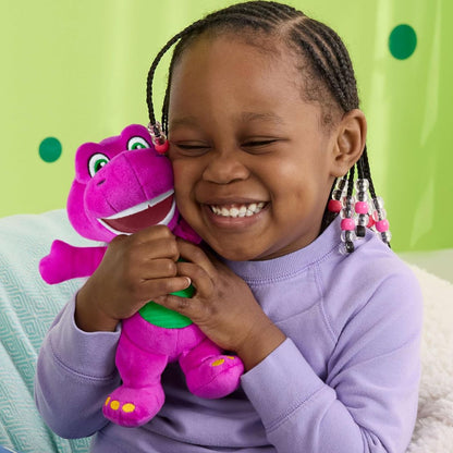 Fisher-Price Barney’s World  8" Inch Character Stuffed Animal Plush Toy, Barney