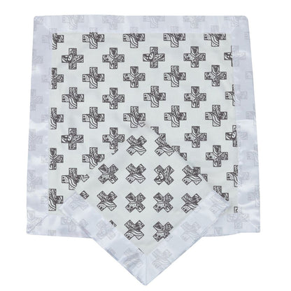 Newcastle Classics Nordic Stamp 100% Natural Bamboo Muslin Security Blankie Blanket