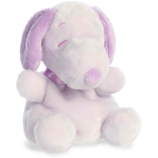 Aurora® Palm Pals™ Peanuts Purple Snoopy 5 Inch Stuffed Animal Toy