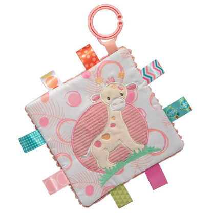 Mary Meyer Taggies 6" X 6" Inch Crinkle Me Activity Toy, Tilly Giraffe