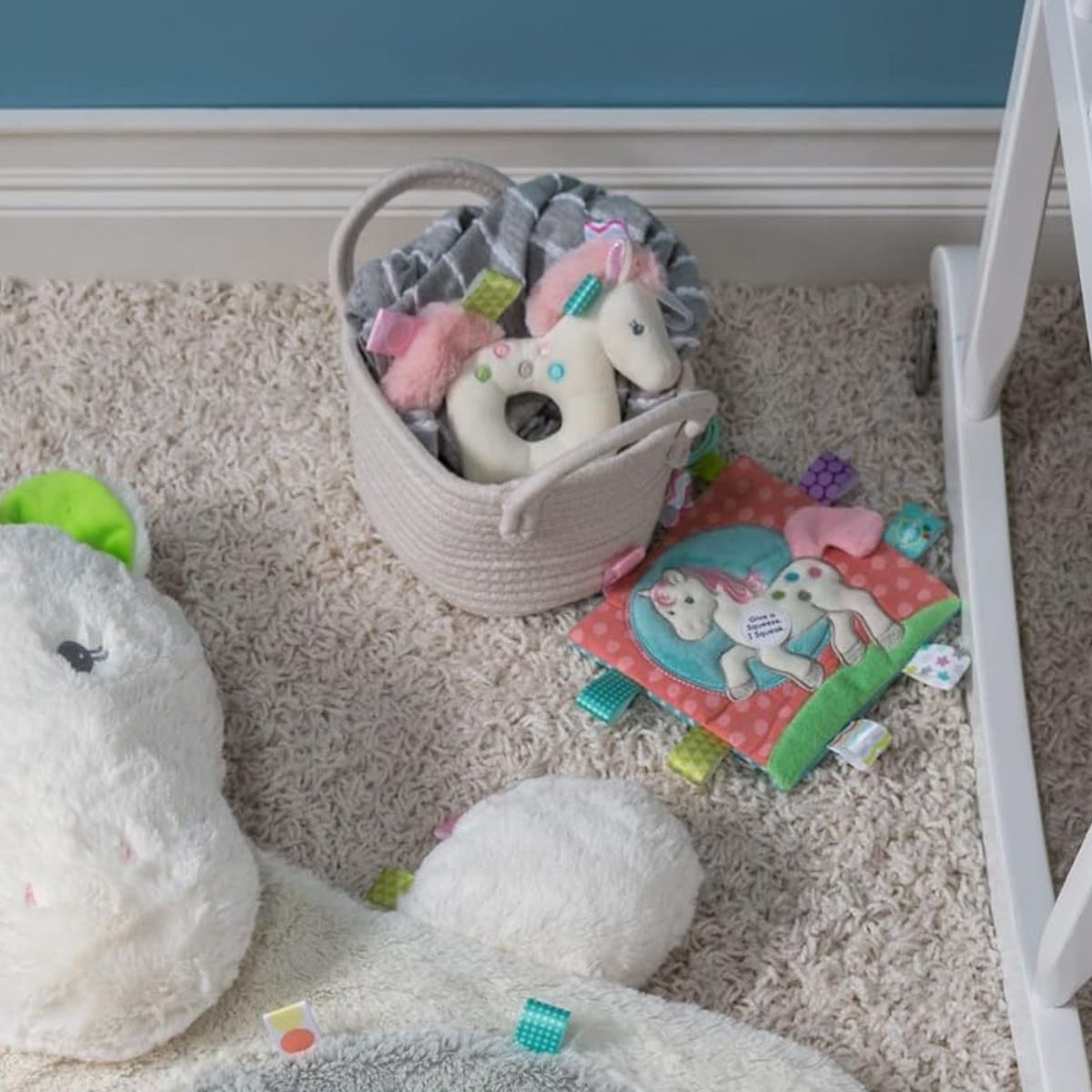 Mary Meyer Taggies 6" X 6" Inch Crinkle Me Activity Toy, Painted Pony