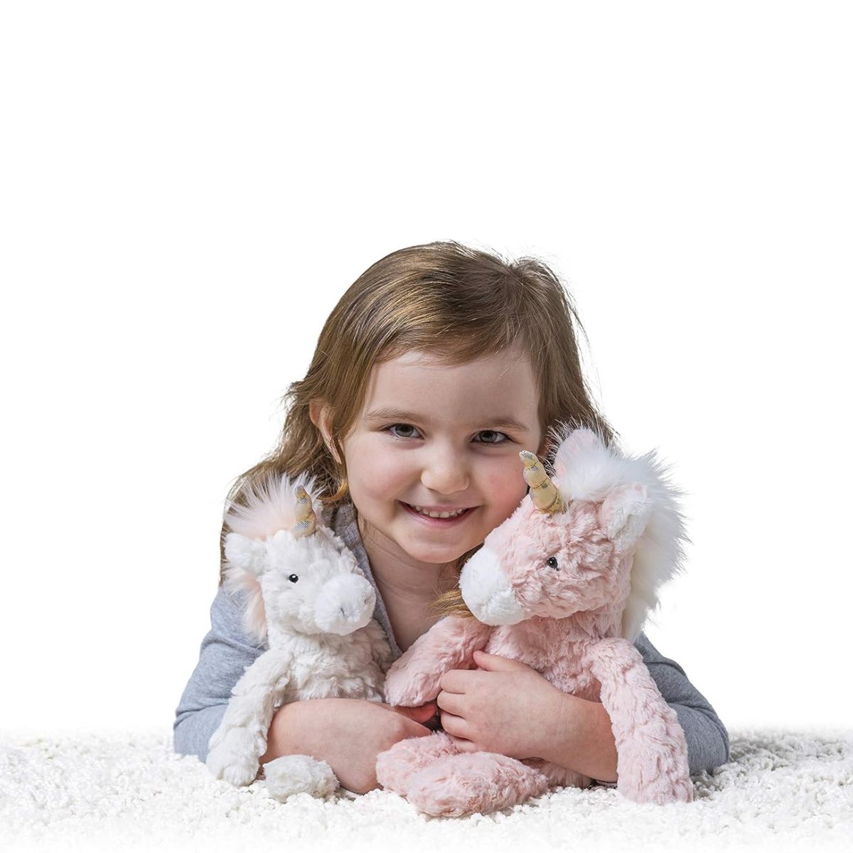 Mary Meyer Putty Collection 10" Inch Stuffed Animal Toy, Blush Unicorn