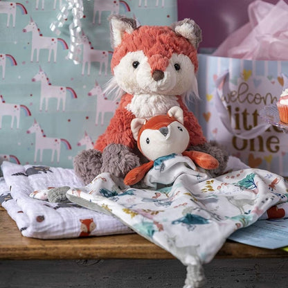 Mary Meyer Putty Collection 8" Inch Stuffed Animal Toy, Coral Fox