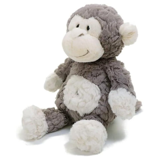 Mary Meyer Putty Collection 12" Inch Stuffed Animal Toy, Grey Monkey