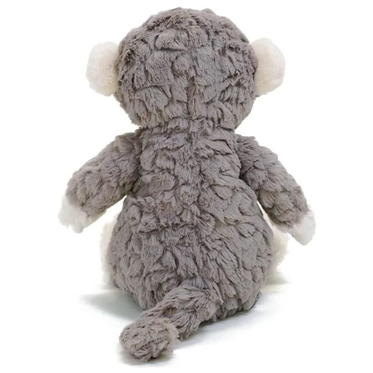 Mary Meyer Putty Collection 12" Inch Stuffed Animal Toy, Grey Monkey