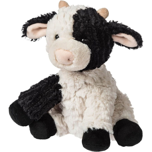 Mary Meyer Putty Collection 9" Inch Stuffed Animal Toy, Clover Cow