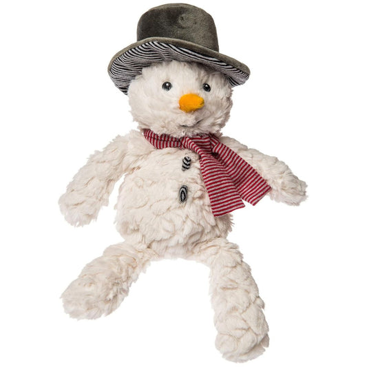 Mary Meyer Putty Collection 10" Inch Stuffed Animal Toy, Blizzard Snowman