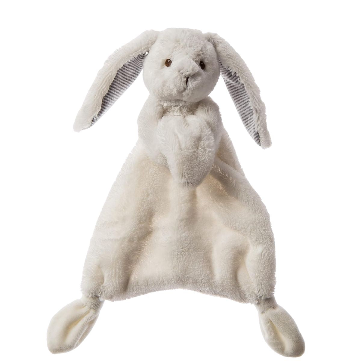 Mary Meyer Lovey 13" Inch Silky White Bunny Security Blanket Plush Toy
