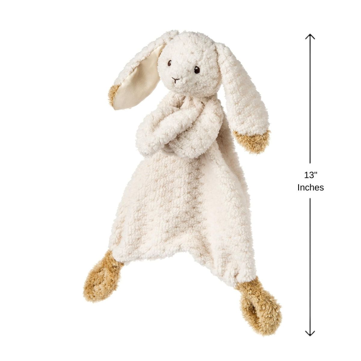 Mary Meyer Lovey 13" Inch Oatmeal Bunny Security Blanket Plush Toy
