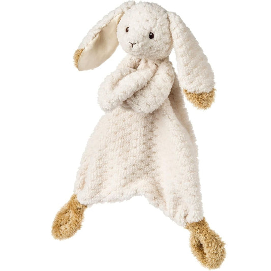 Mary Meyer Lovey Character 13" Inch Security Blanket Toy, Oatmeal Bunny