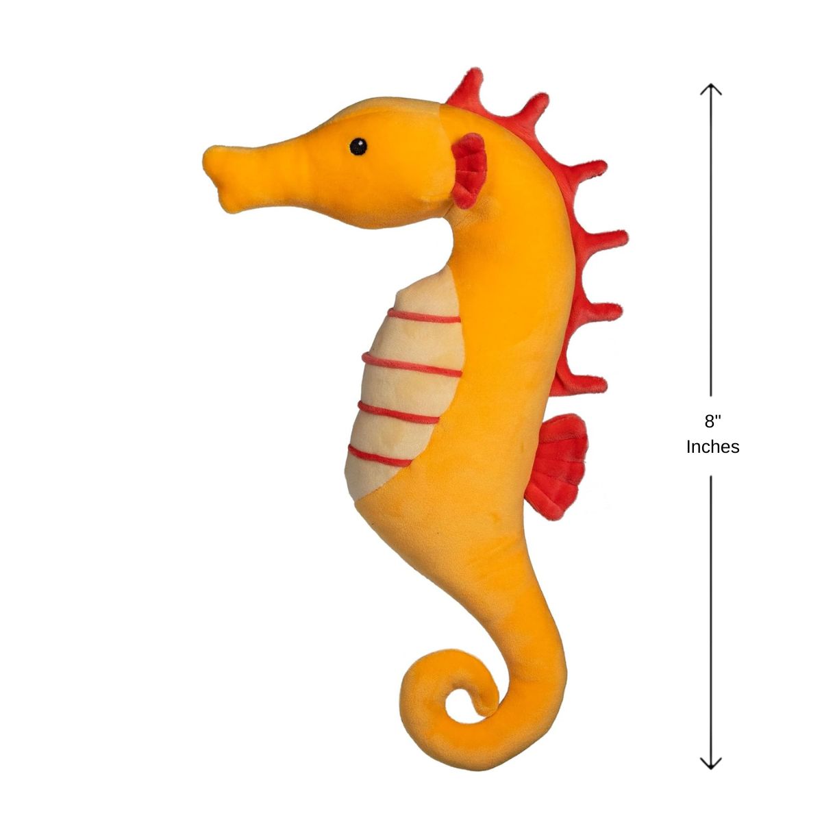 Mary Meyer Smootheez Collection 8" Inch Stuffed Animal Toy, Seahorse