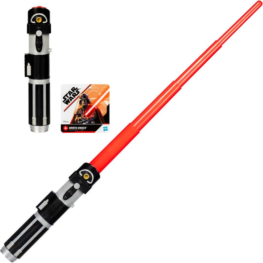 Star Wars Lightsaber Darth Vader Extendable Red Lightsaber Role Play Toy