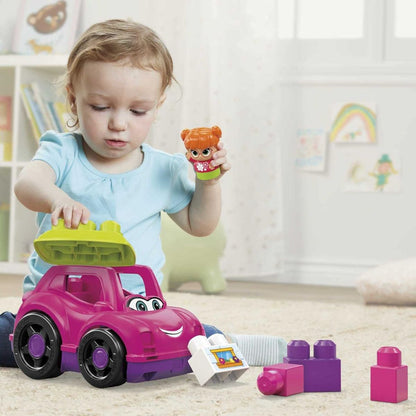 Mega Bloks Little Builders 6 Piece Building Set, Catie Convertible with Figure