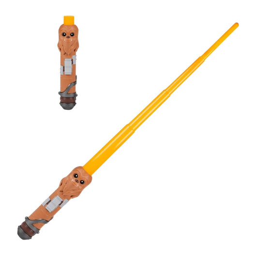 Star Wars Lightsaber Squad Chewbacca Extendable Orange Lightsaber Role Play Toy