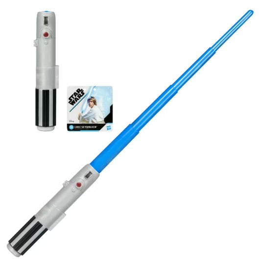 Star Wars Lightsaber Luke Skywalker Extendable Blue Lightsaber Role Play Toy