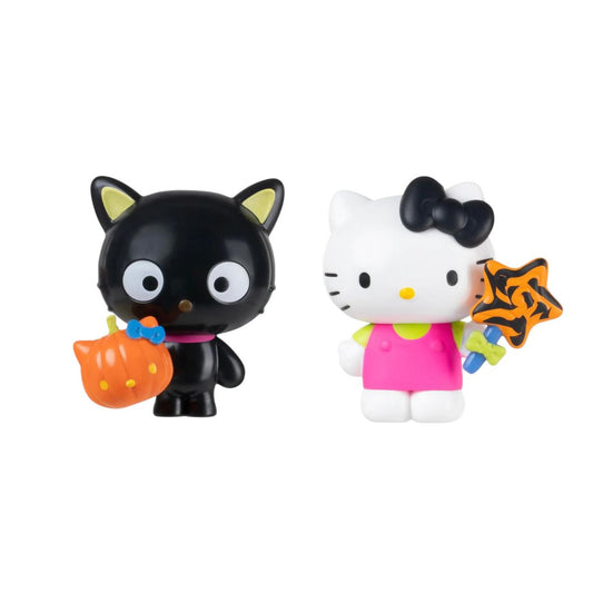 Hello Kitty® and Friends 2" Inch Halloween 2 Figure Pack, Hello Kitty & Chococat