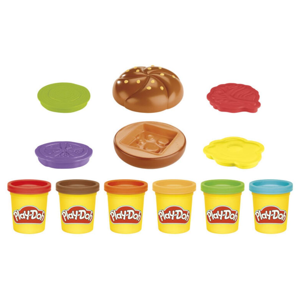 Play-Doh Grill Fun 12 Piece Barbeque Burger Playset